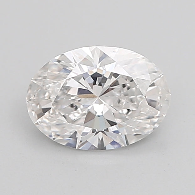 1.00 Carat Oval Shaped, Ideal Cut, D Color, VVS2 Clarity, IGI Certified Lab Grown Diamond