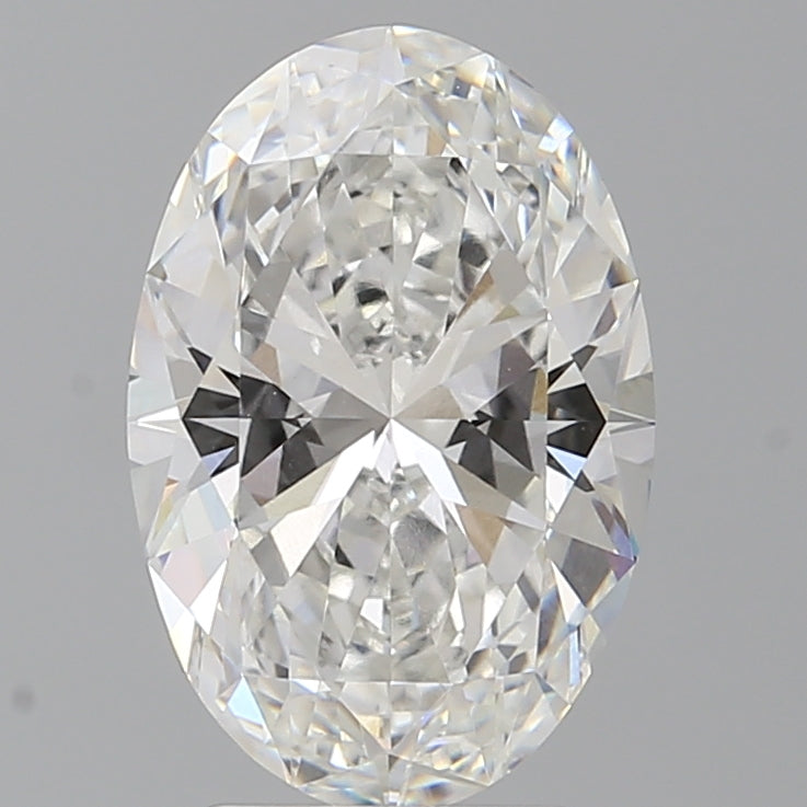 3.60 Carat Oval Shaped, Ideal Cut, E Color, VVS2 Clarity, IGI Certified Lab Grown Diamond