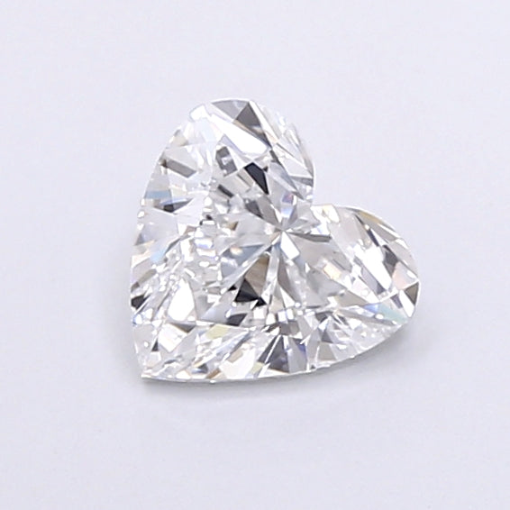 0.69 Carat Heart Shaped, Very Good Cut, D Color, VS2 Clarity, IGI Certified Lab Grown Diamond