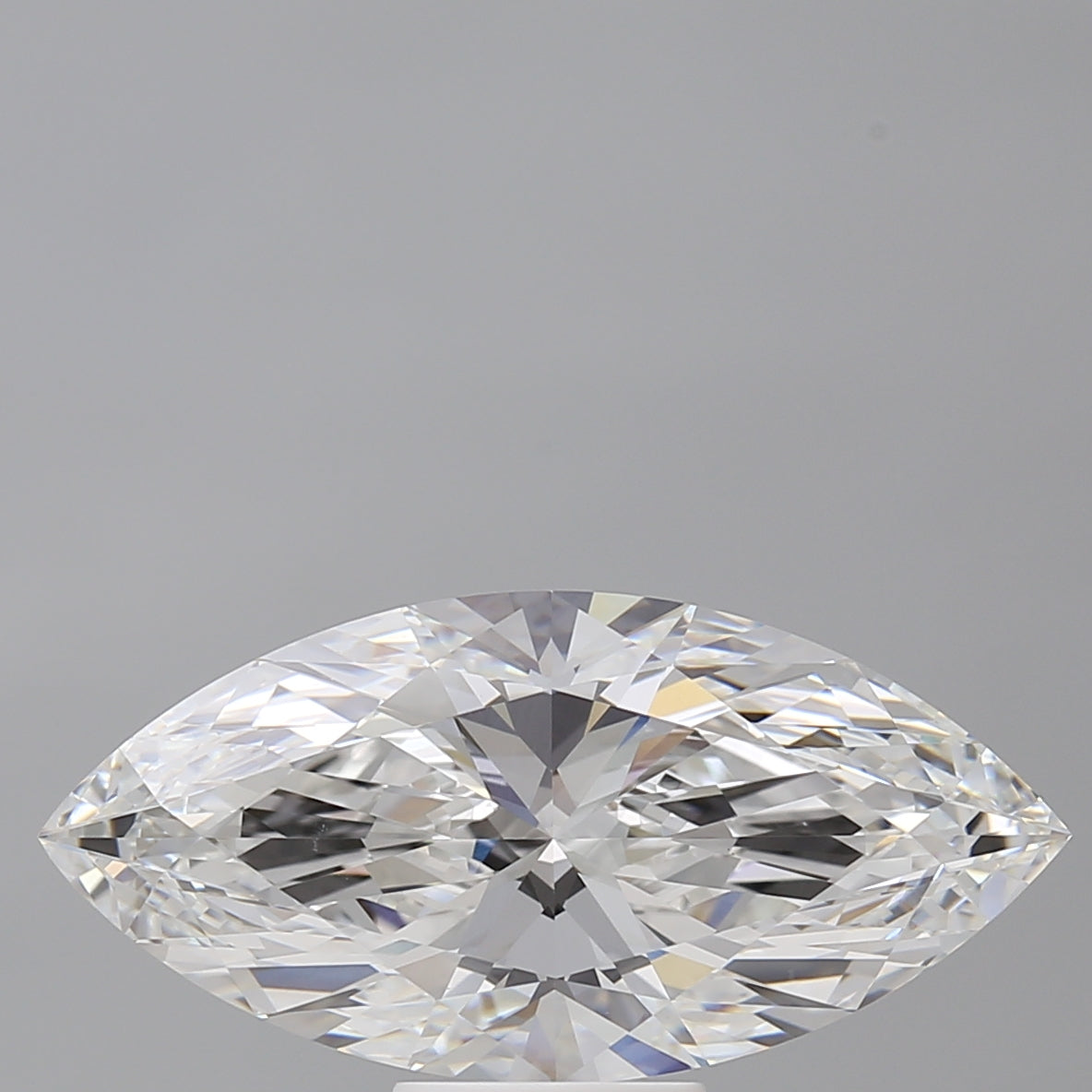 6.04 Carat Marquise Shaped, Ideal Cut, E Color, VVS2 Clarity, IGI Certified Lab Grown Diamond