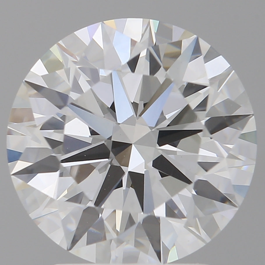 3.01 Carat Round Shaped, Ideal Cut, F Color, VVS2 Clarity, IGI Certified Lab Grown Diamond