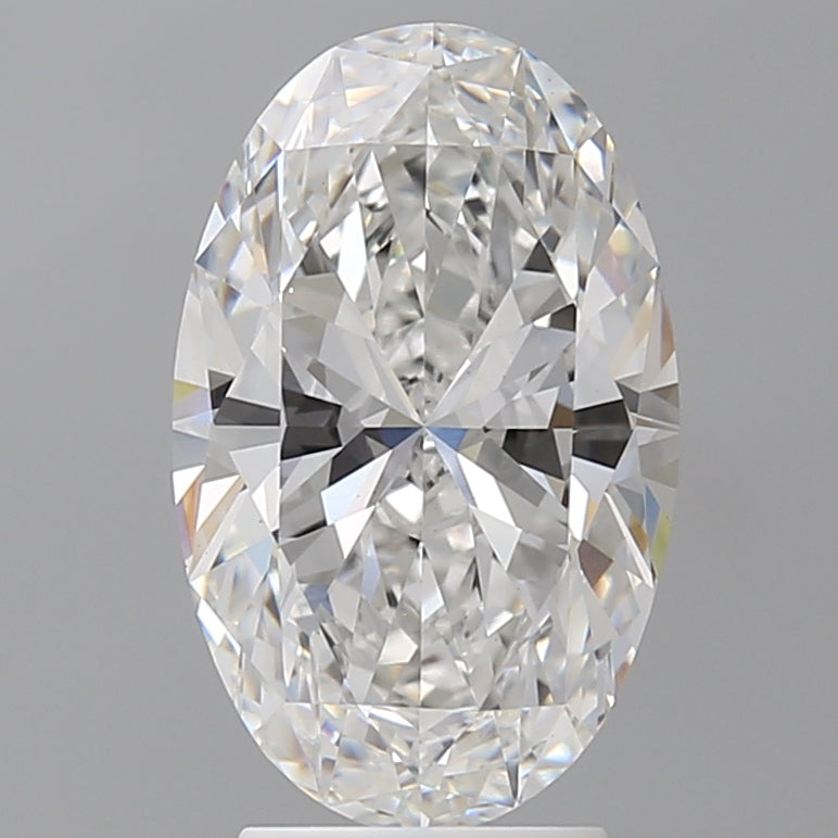 3.59 Carat Oval Shaped, Ideal Cut, E Color, VS1 Clarity, IGI Certified Lab Grown Diamond