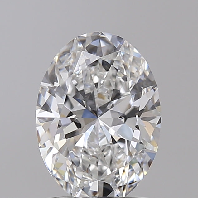 1.52 Carat Oval Shaped, Ideal Cut, D Color, VVS1 Clarity, IGI Certified Lab Grown Diamond
