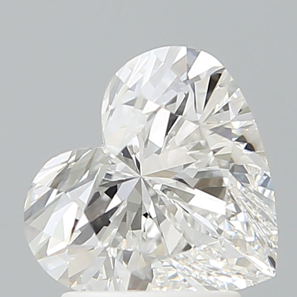 2.14 Carat Heart Shaped, Ideal Cut, E Color, VVS2 Clarity, IGI Certified Lab Grown Diamond