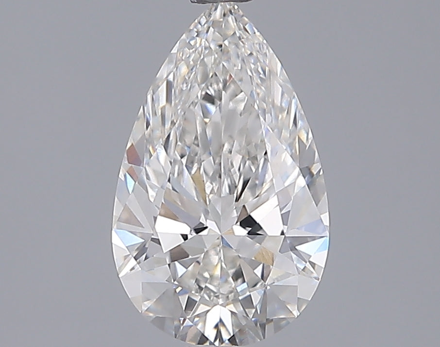 1.56 Carat Pear Shaped, Ideal Cut, F Color, VVS2 Clarity, IGI Certified Lab Grown Diamond
