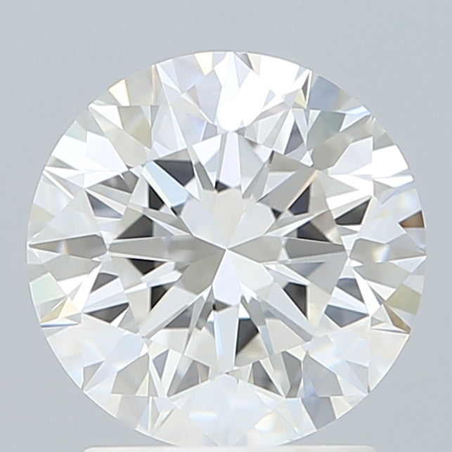2.09 Carat Round Shaped, Excellent Cut, F Color, VVS2 Clarity, IGI Certified Lab Grown Diamond