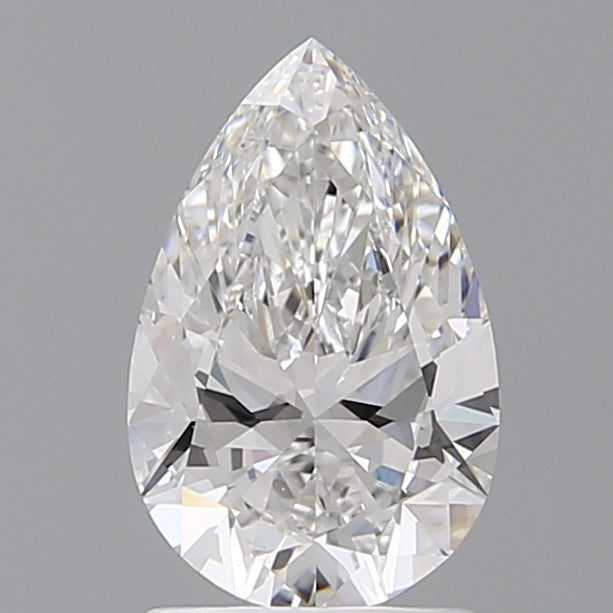 1.60 Carat Pear Shaped, Ideal Cut, E Color, VVS2 Clarity, IGI Certified Lab Grown Diamond