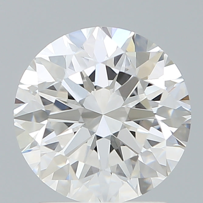 2.10 Carat Round Shaped, Excellent Cut, D Color, VVS1 Clarity, IGI Certified Lab Grown Diamond