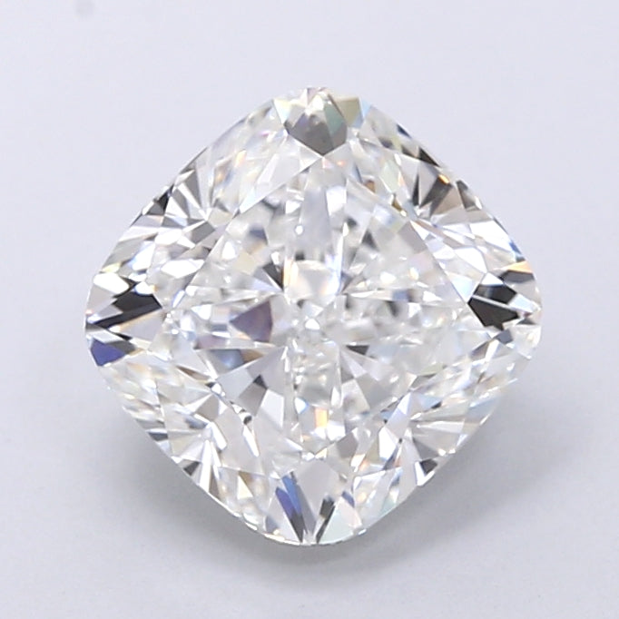 3.61 Carat Cushion Shaped, Very Good Cut, F Color, VVS2 Clarity, IGI Certified Lab Grown Diamond