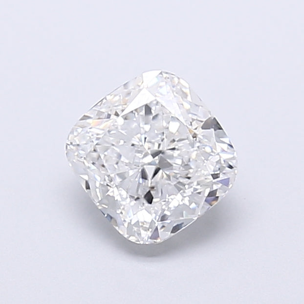 1.63 Carat Cushion Shaped, Very Good Cut, D Color, VVS2 Clarity, IGI Certified Lab Grown Diamond