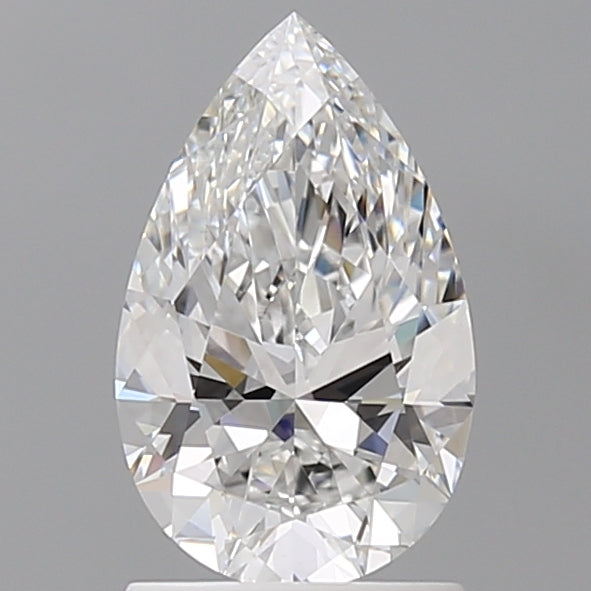 1.52 Carat Pear Shaped, Ideal Cut, E Color, VVS2 Clarity, IGI Certified Lab Grown Diamond