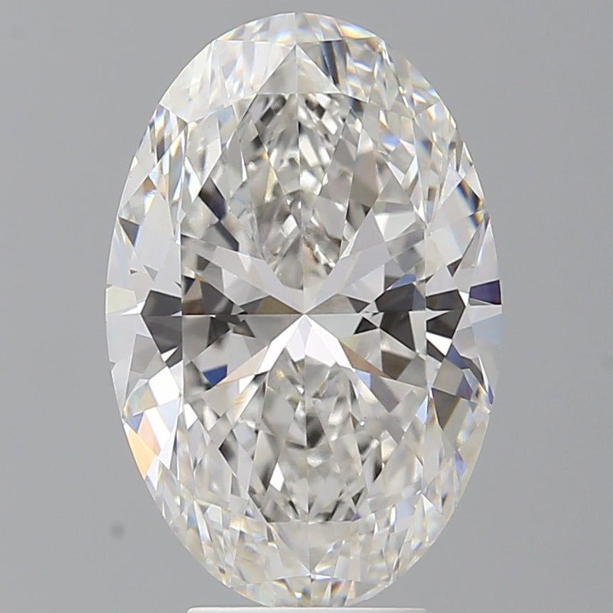 5.94 Carat Oval Shaped, Ideal Cut, F Color, VS1 Clarity, IGI Certified Lab Grown Diamond