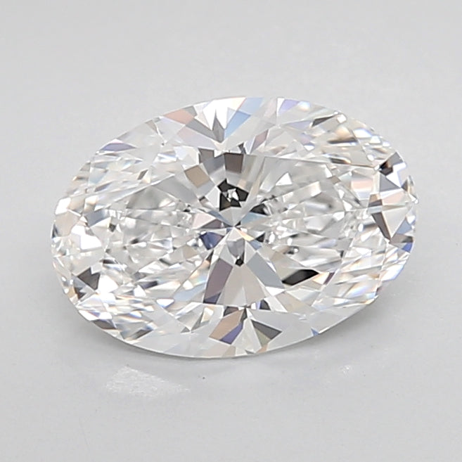 2.03 Carat Oval Shaped, Ideal Cut, D Color, VS1 Clarity, IGI Certified Lab Grown Diamond