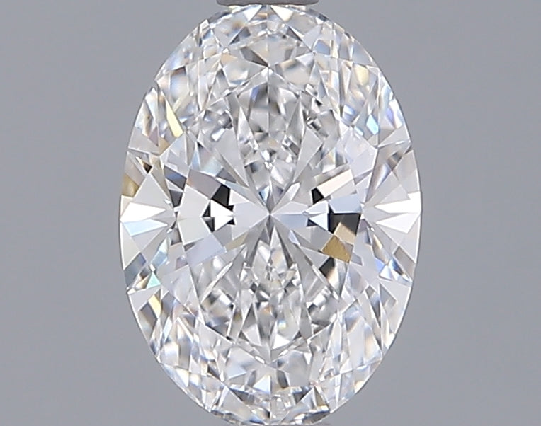 1.25 Carat Oval Shaped, Ideal Cut, D Color, IF Clarity, IGI Certified Lab Grown Diamond