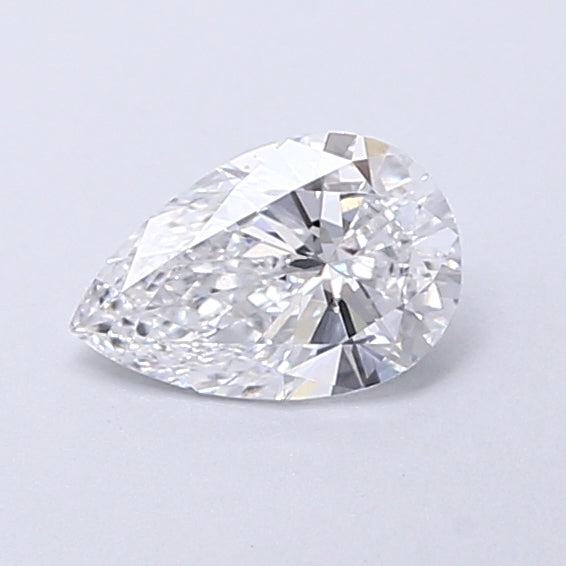 0.37 Carat Pear Shaped, Very Good Cut, D Color, VVS2 Clarity, IGI Certified Lab Grown Diamond