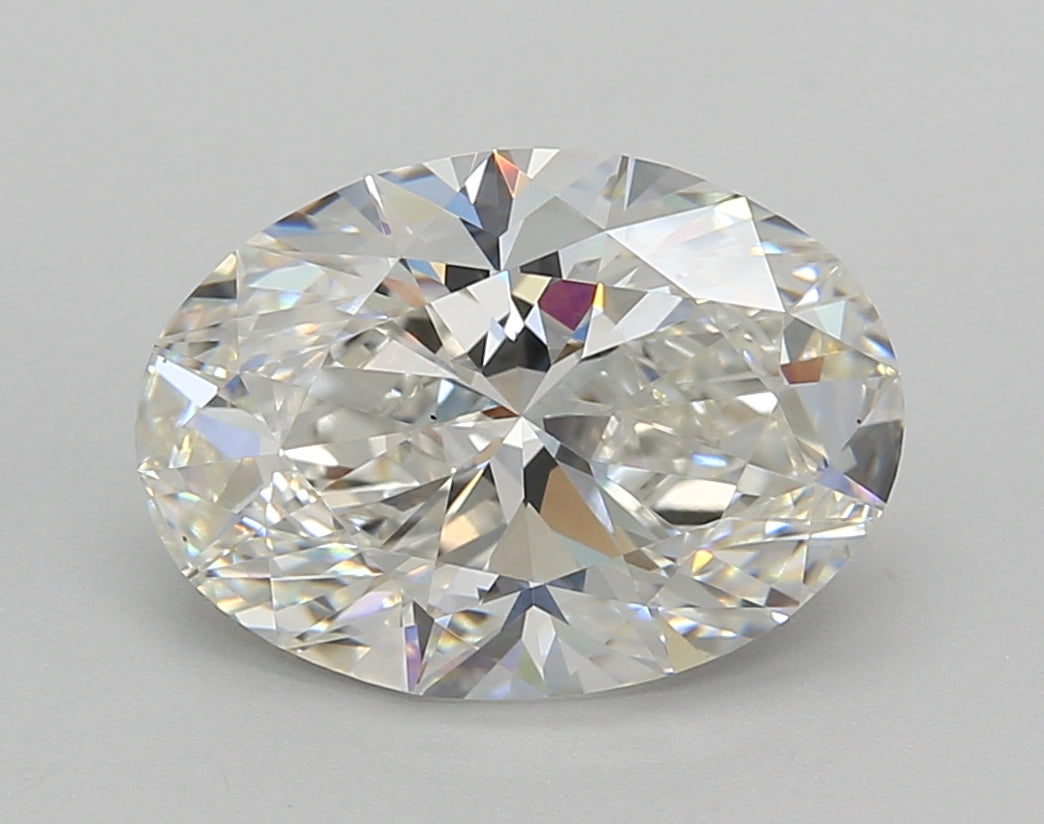 3.59 Carat Oval Shaped, Excellent Cut, F Color, VS1 Clarity, IGI Certified Lab Grown Diamond