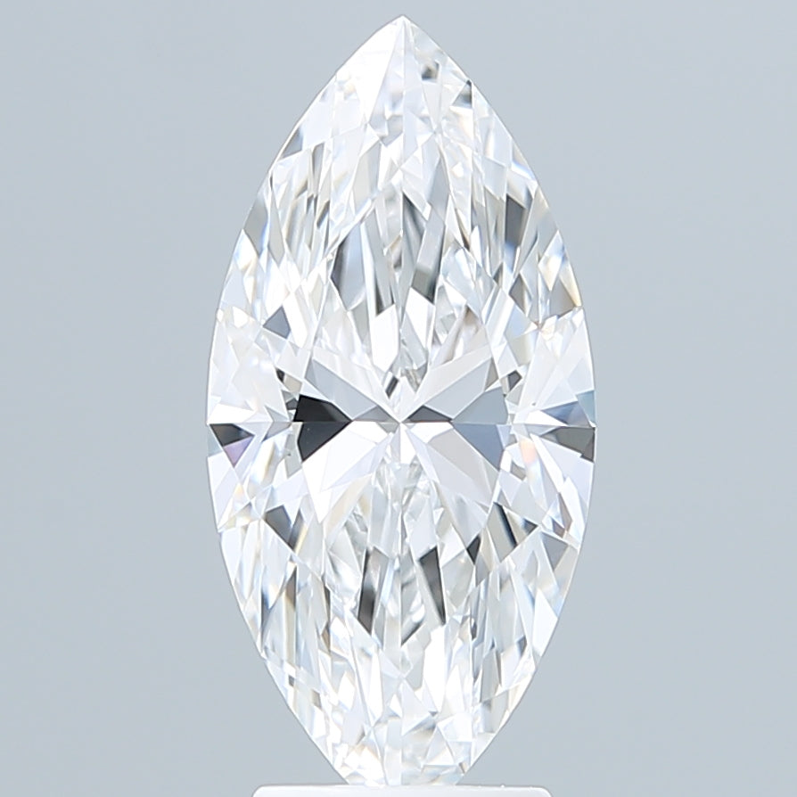 3.52 Carat Marquise Shaped, Ideal Cut, D Color, VVS1 Clarity, IGI Certified Lab Grown Diamond