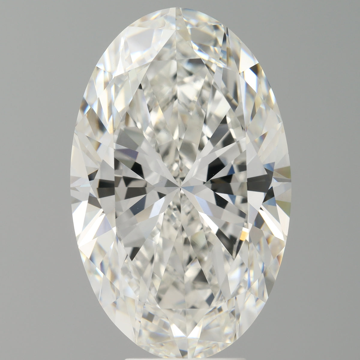 8.03 Carat Oval Shaped, Ideal Cut, F Color, VVS2 Clarity, IGI Certified Lab Grown Diamond