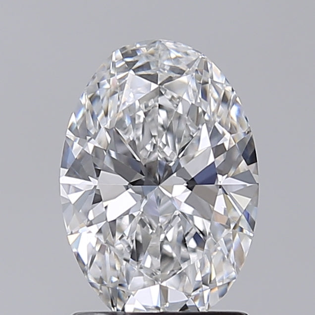 1.52 Carat Oval Shaped, Excellent Cut, D Color, VVS2 Clarity, IGI Certified Lab Grown Diamond