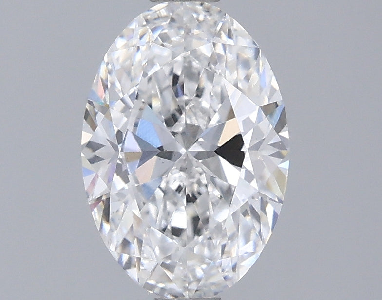 1.51 Carat Oval Shaped, Ideal Cut, D Color, VS1 Clarity, IGI Certified Lab Grown Diamond