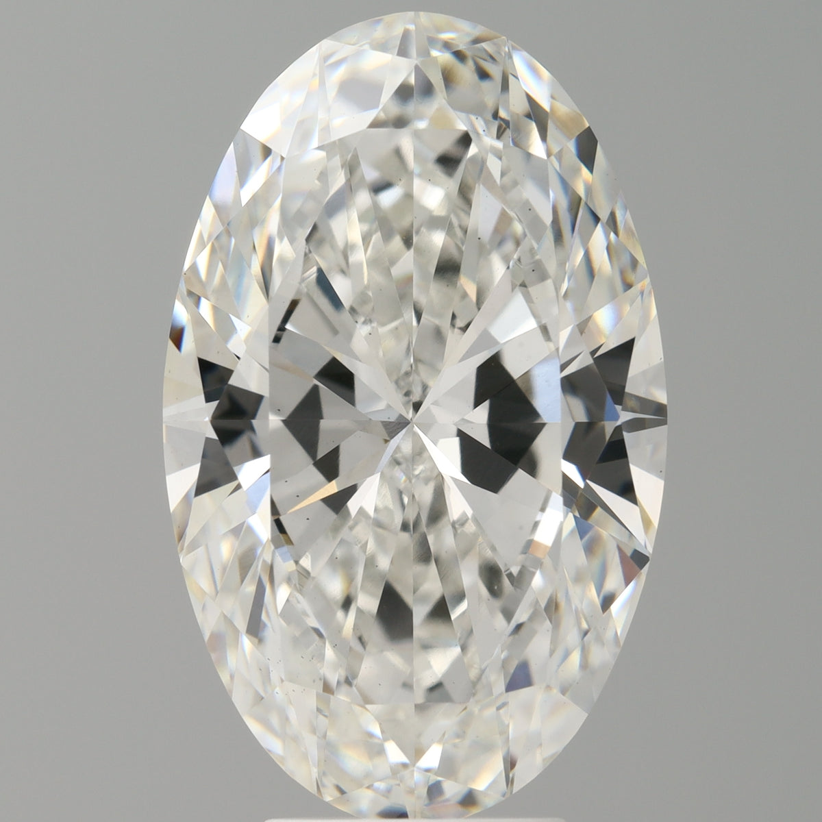 6.07 Carat Oval Shaped, Ideal Cut, F Color, VS1 Clarity, IGI Certified Lab Grown Diamond