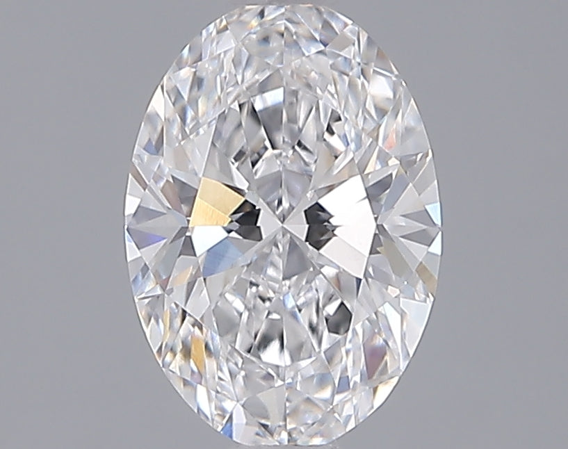 1.55 Carat Oval Shaped, Ideal Cut, D Color, VVS2 Clarity, IGI Certified Lab Grown Diamond