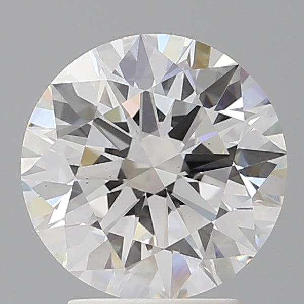 3.05 Carat Round Shaped, Excellent Cut, F Color, VS1 Clarity, IGI Certified Lab Grown Diamond