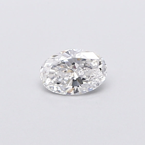 0.36 Carat Oval Shaped, Very Good Cut, D Color, VVS2 Clarity, IGI Certified Lab Grown Diamond