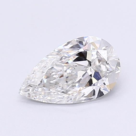 0.92 Carat Pear Shaped, Very Good Cut, F Color, VS1 Clarity, IGI Certified Lab Grown Diamond
