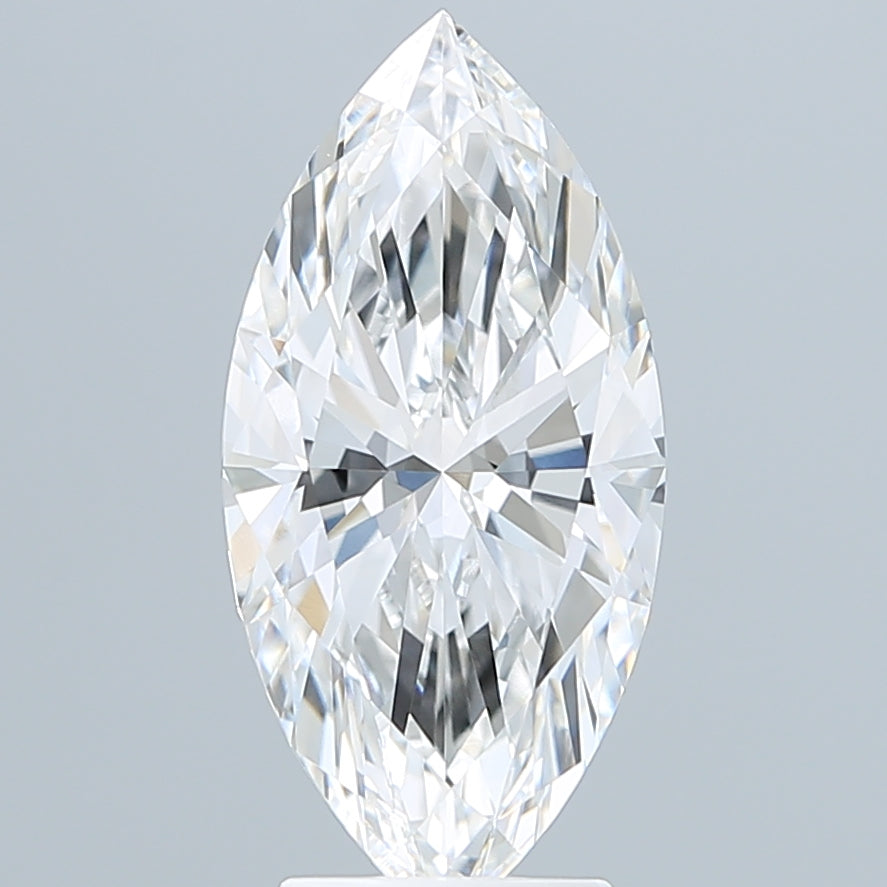 3.57 Carat Marquise Shaped, Ideal Cut, E Color, VVS1 Clarity, IGI Certified Lab Grown Diamond