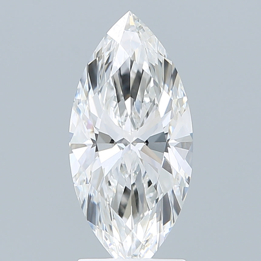 2.27 Carat Marquise Shaped, Ideal Cut, E Color, VVS2 Clarity, IGI Certified Lab Grown Diamond