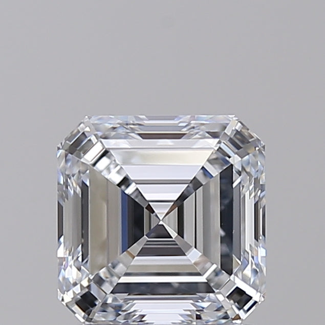 1.51 Carat Asscher Shaped, Excellent Cut, G Color, VVS1 Clarity, IGI Certified Lab Grown Diamond