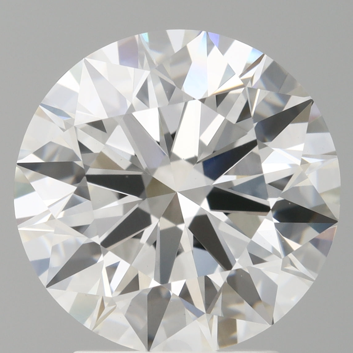 3.09 Carat Round Shaped, Ideal Cut, E Color, VVS2 Clarity, IGI Certified Lab Grown Diamond