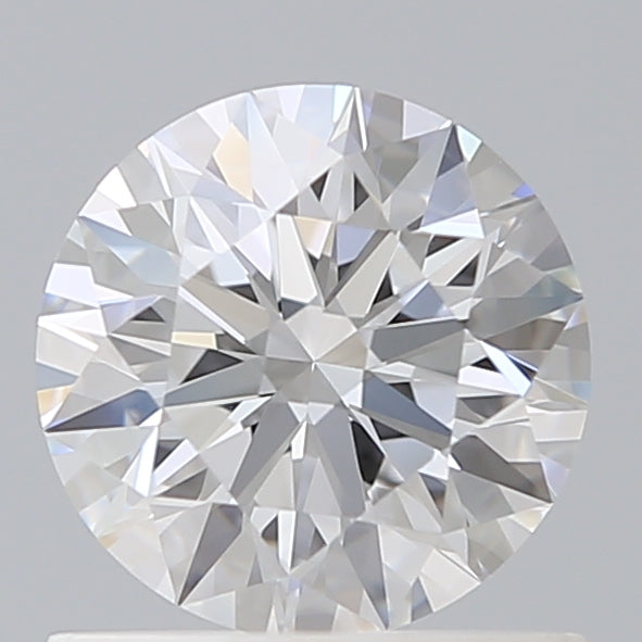 0.91 Carat Round Shaped, Ideal Cut, D Color, VVS2 Clarity, IGI Certified Lab Grown Diamond