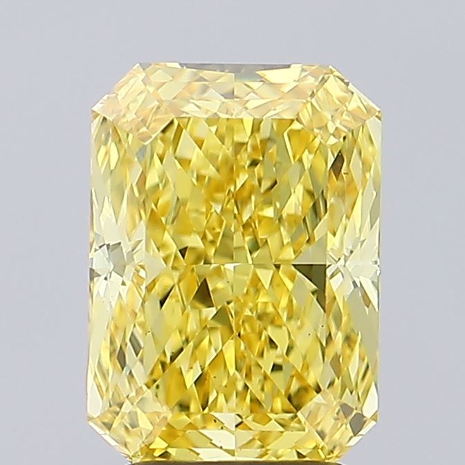 3.00 Carat Radiant Shaped, Ideal Cut, VS1 Clarity, IGI Certified Lab Grown Diamond