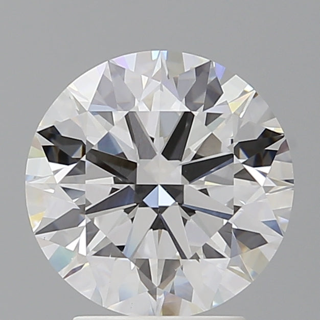 3.03 Carat Round Shaped, Ideal Cut, F Color, VVS2 Clarity, IGI Certified Lab Grown Diamond