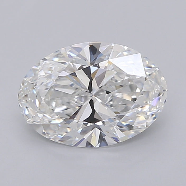 1.80 Carat Oval Shaped, Excellent Cut, E Color, VS2 Clarity, IGI Certified Lab Grown Diamond
