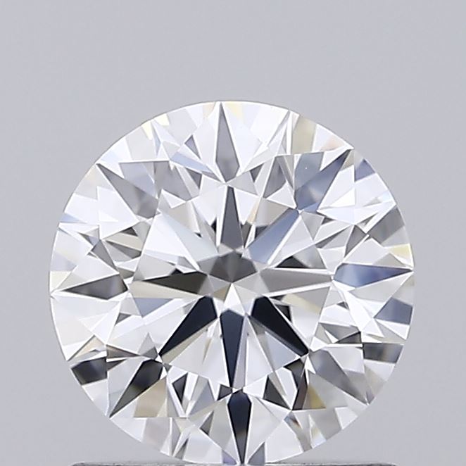1.04 Carat Round Shaped, Ideal Cut, D Color, VVS2 Clarity, IGI Certified Lab Grown Diamond