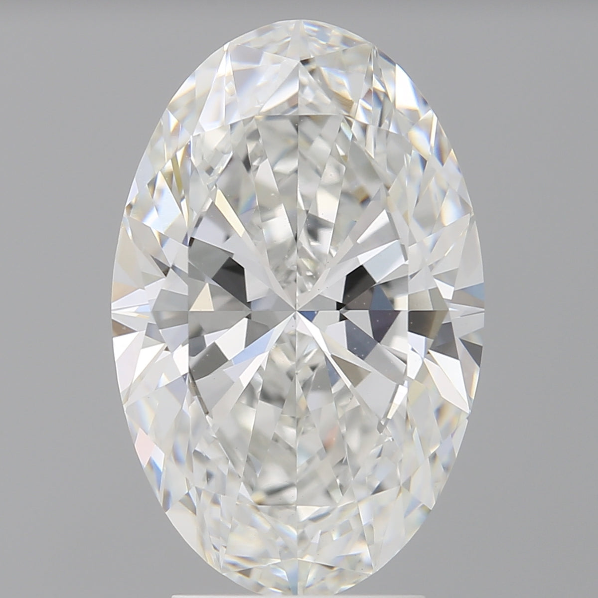 4.09 Carat Oval Shaped, Ideal Cut, E Color, VVS2 Clarity, IGI Certified Lab Grown Diamond