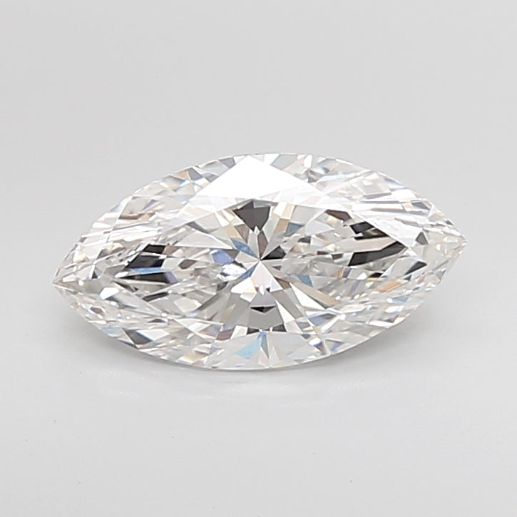 3.01 Carat Marquise Shaped, Excellent Cut, G Color, VVS2 Clarity, IGI Certified Lab Grown Diamond