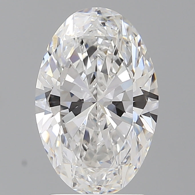 2.58 Carat Oval Shaped, Ideal Cut, D Color, VS1 Clarity, IGI Certified Lab Grown Diamond