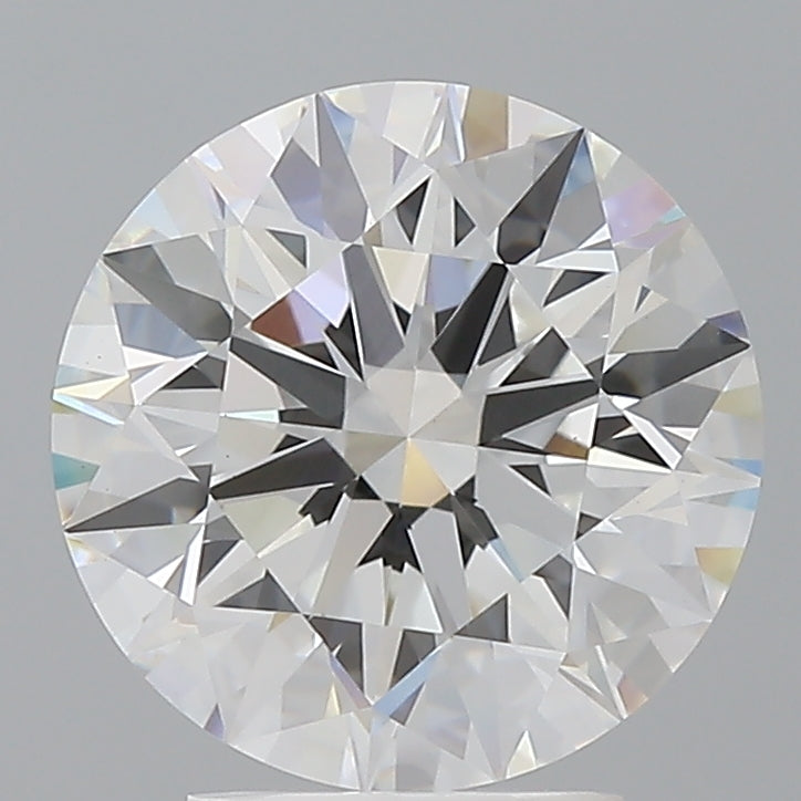 3.55 Carat Round Shaped, Ideal Cut, E Color, VVS2 Clarity, IGI Certified Lab Grown Diamond