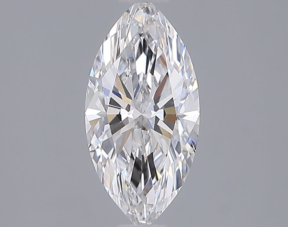 1.28 Carat Marquise Shaped, Ideal Cut, D Color, VVS2 Clarity, IGI Certified Lab Grown Diamond