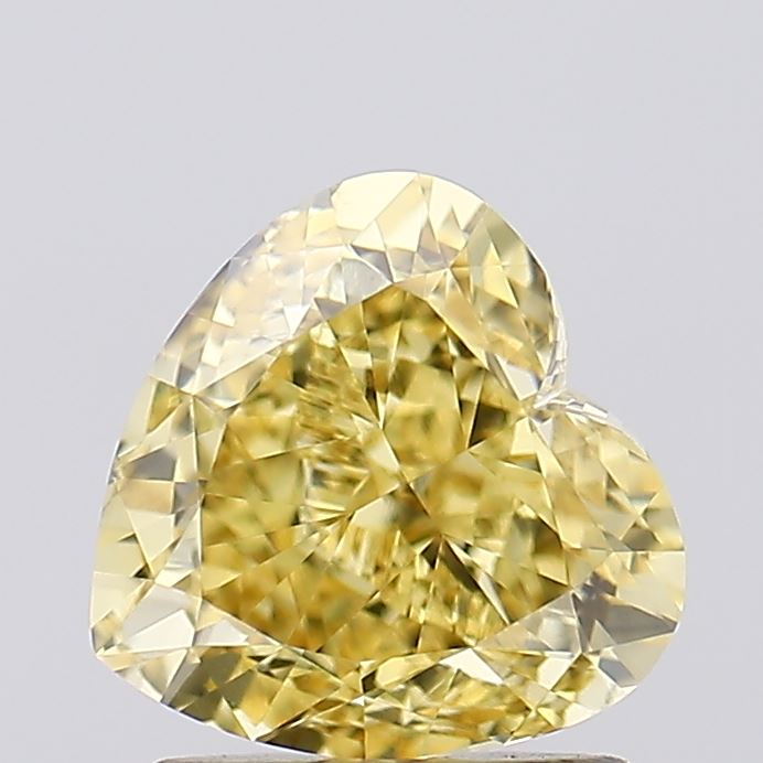 1.52 Carat Heart Shaped, Ideal Cut, VVS2 Clarity, IGI Certified Lab Grown Diamond