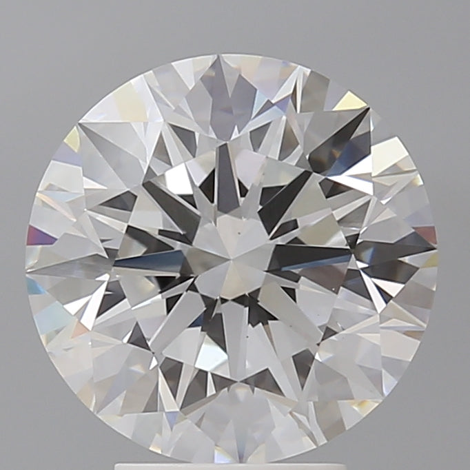 4.52 Carat Round Shaped, Ideal Cut, E Color, VVS2 Clarity, IGI Certified Lab Grown Diamond