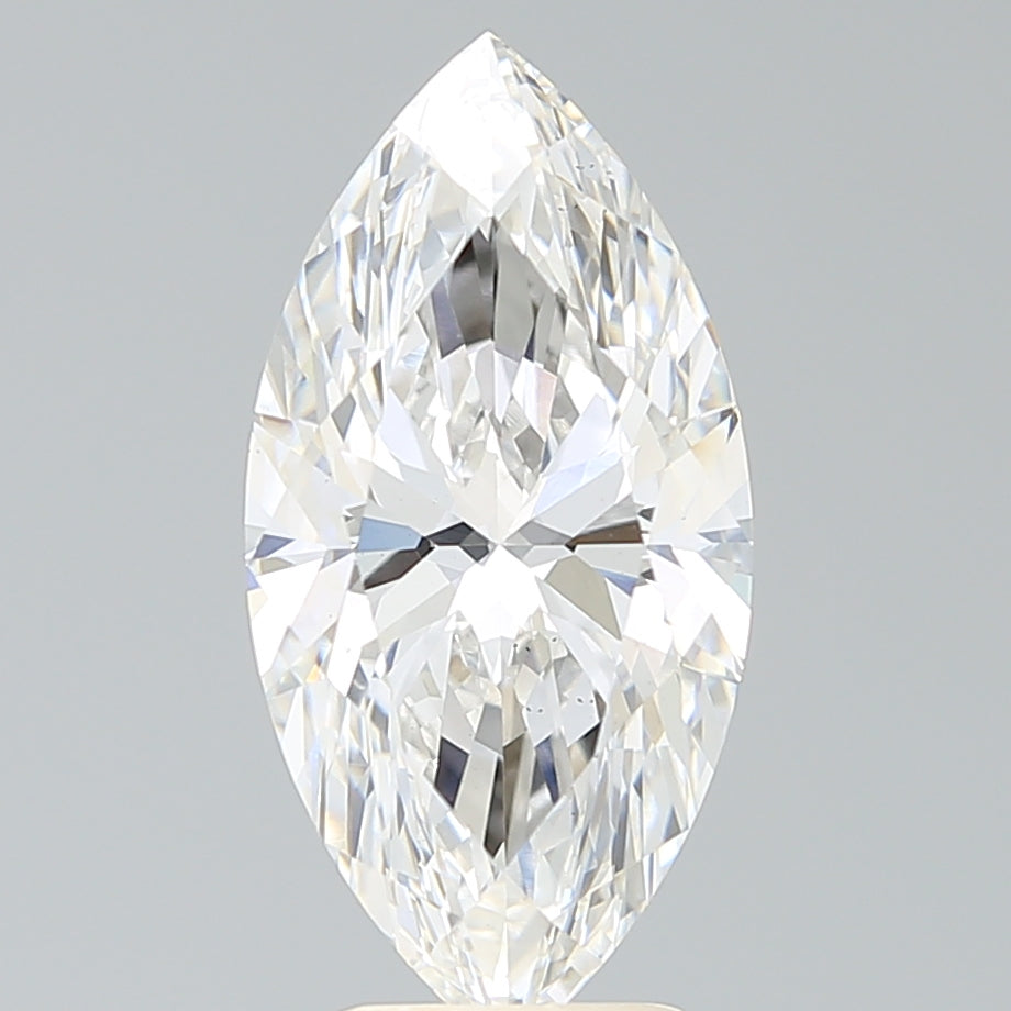 4.18 Carat Marquise Shaped, Ideal Cut, G Color, VS1 Clarity, IGI Certified Lab Grown Diamond