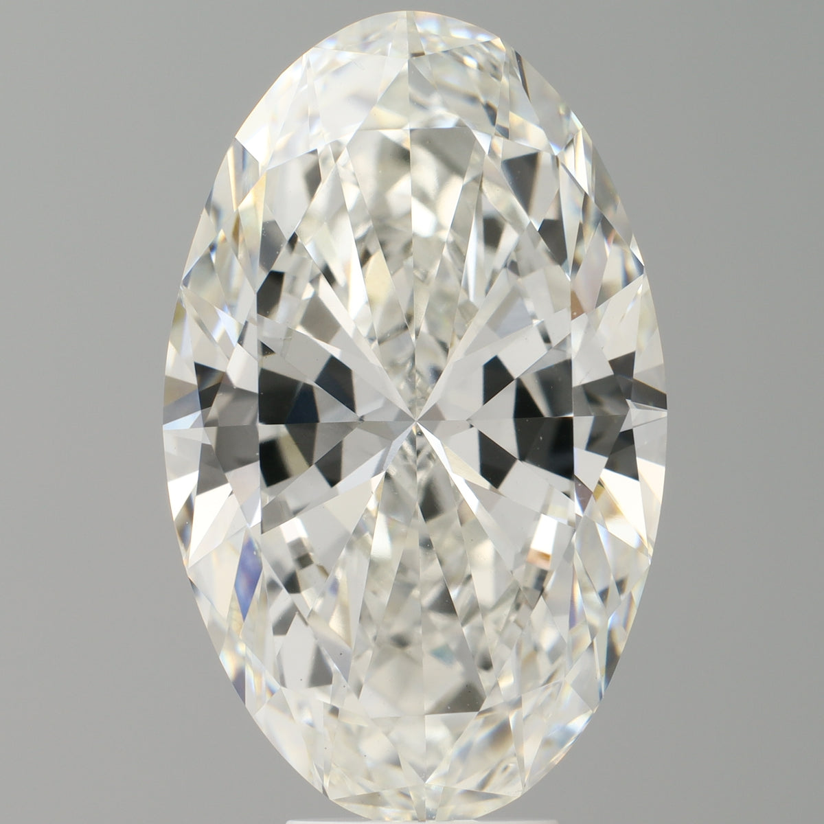 8.05 Carat Oval Shaped, Ideal Cut, F Color, VS1 Clarity, IGI Certified Lab Grown Diamond