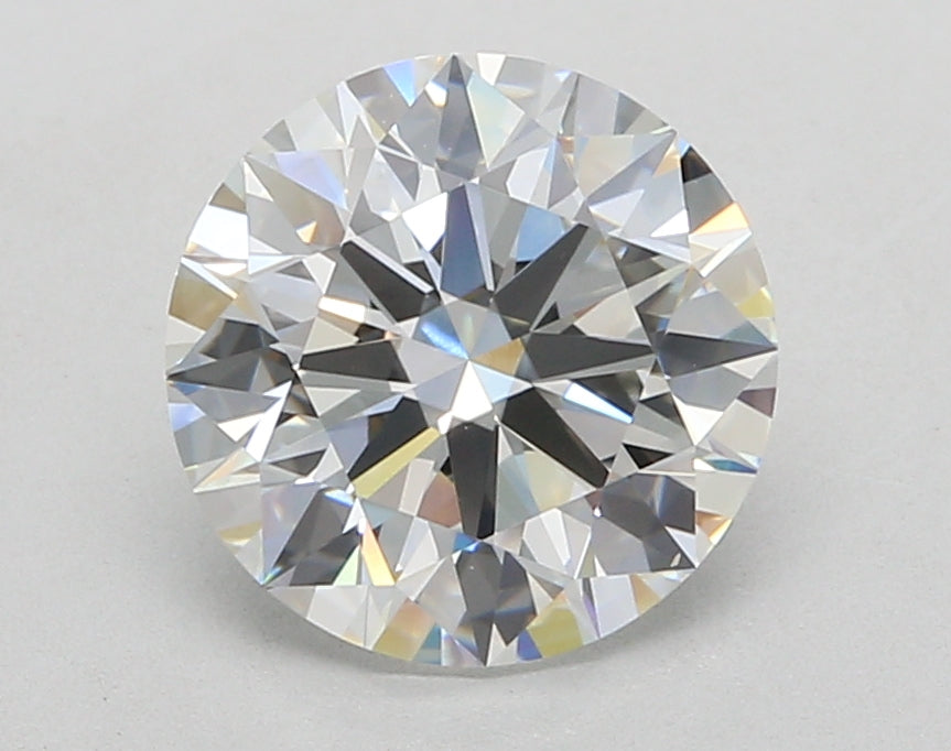 3.06 Carat Round Shaped, Ideal Cut, F Color, VVS2 Clarity, IGI Certified Lab Grown Diamond