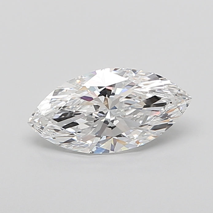 2.60 Carat Marquise Shaped, Ideal Cut, E Color, VVS2 Clarity, IGI Certified Lab Grown Diamond