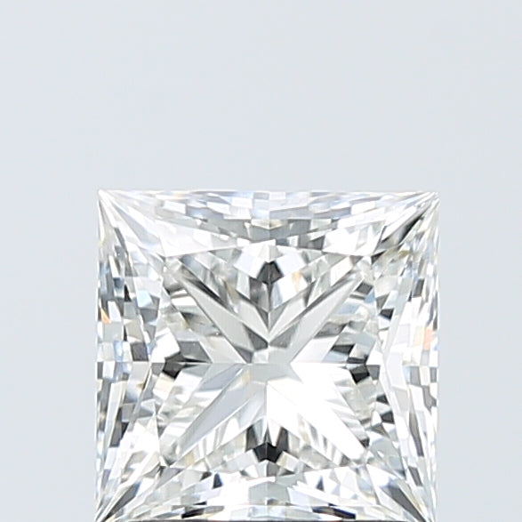 2.03 Carat Princess Shaped, Ideal Cut, F Color, VVS2 Clarity, IGI Certified Lab Grown Diamond